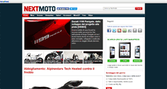 Desktop Screenshot of nextmoto.it